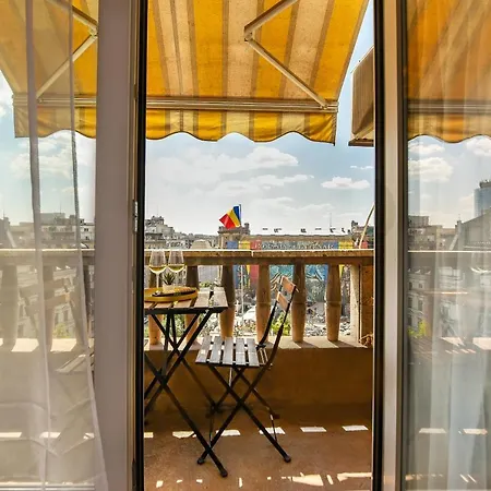 Wonderful View Studio On Calea Victoriei - Homey Bucharest
